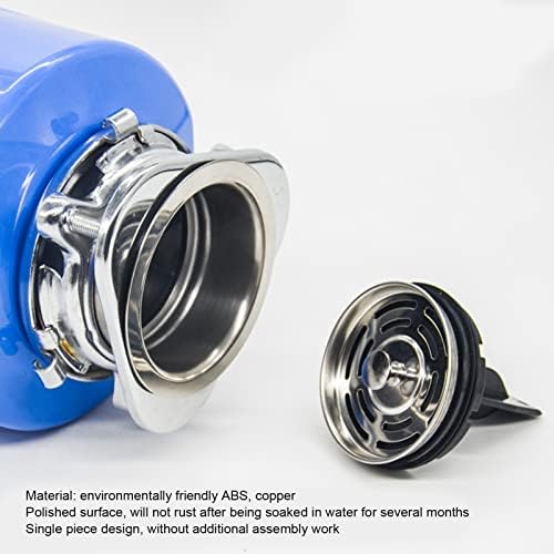Stainless Steel Garbage Disposal Stopper, Pop Up, 3.4" Diameter