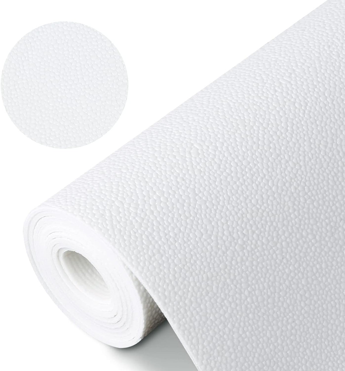 Shelf Liner for Cabinets, Drawer Non Adhesive Non Slip Foam Mat for Kitchen, Pantry, Bathroom, Cupboard, Garage, Closet, Shelves, Drawer, Tool Box, Gray 11.8 x 59 inches