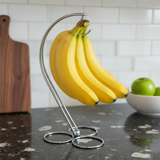 Banana Holder Stand, Metal Banana Hanger Hook for Kitchen Countertop