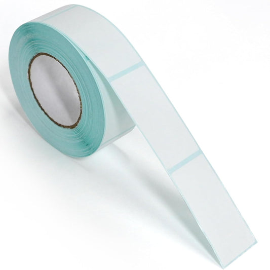 350 Stickers Dissolvable Food Labels 1x2 inch for Containers 350 Labels Per Roll