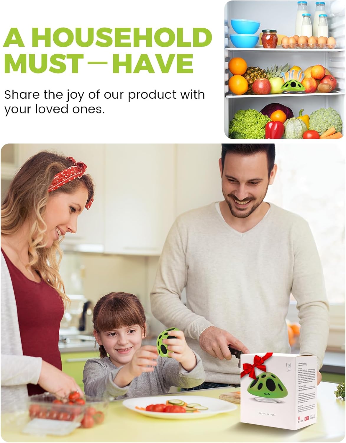 Fridge Deodorizer, Cute Refrigerator Odor Eliminator