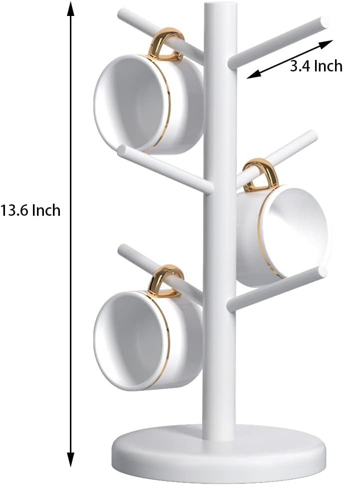 Mug Holder Tree,Coffee Cup Holder,Mug Rack Stand Hook,Bar Organizer