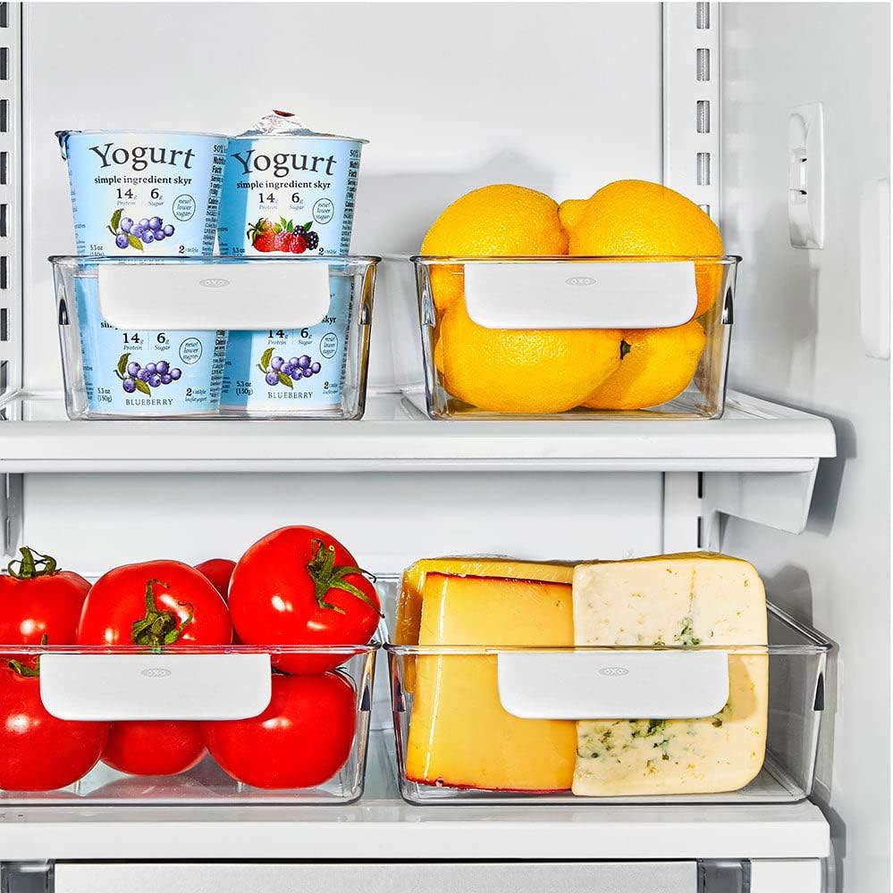 Good Grips 4-Piece Fridge Storage Bin Starter Set