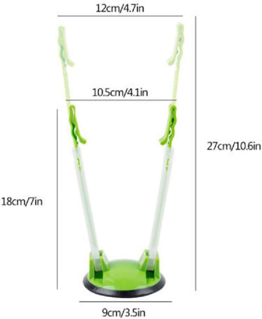 Plastic Bag Holder, Baggy Racks | Bag Holders For Plastic Bags, Baggy Rack Holders For Food Prep Freezer Bags, Ziplock Holder Stand, Food Storage Bags Clip