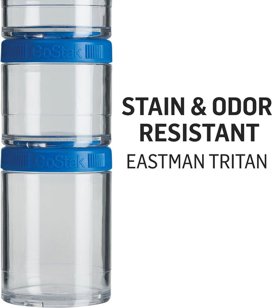 BlenderBottle GoStak 100cc 3Pak - Black Color Black Style: 100cc 3-Pak, Model: C00315