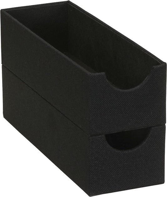 Household Essentials Narrow Organizer Tray 2 Pack, Gray