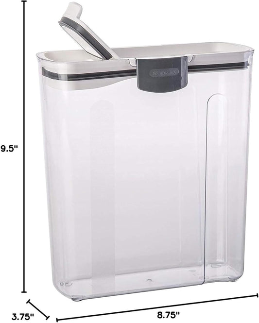 ProKeeper Cereal Keeper, 3-Quart, Airtight Seal, BPA-Free Plastic Storage Container