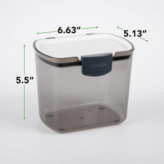 ProKeeper 1.5-Quart Coffee Storage Container with Scoop – Tinted, Airtight Plastic