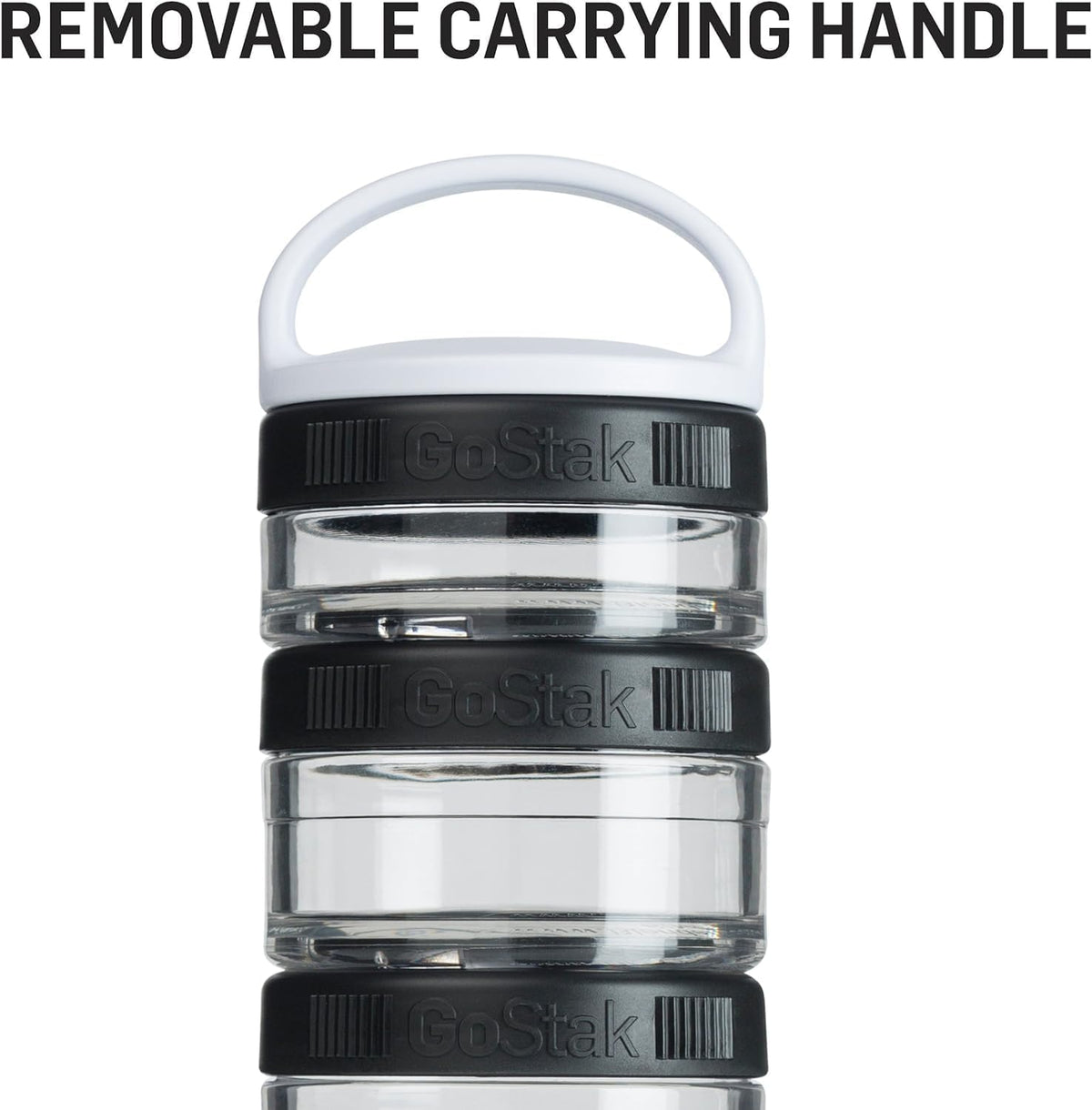 BlenderBottle GoStak 100cc 3Pak - Black Color Black Style: 100cc 3-Pak, Model: C00315