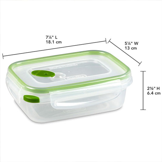 Sterilite Food Storage Container, Ultra-Seal Airtight Snapware with Lids, 16 Cup