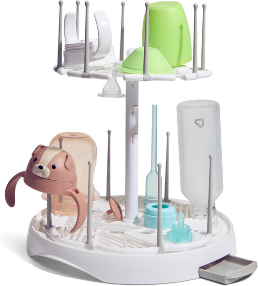 Munchkin® High Capacity Drying Rack for Baby Bottles and Accessories, White
