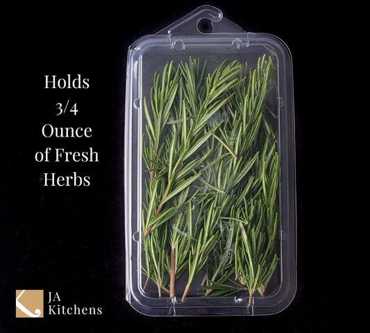.75 Ounce Small Herb Clamshell Container - Disposable - Pack of 20
