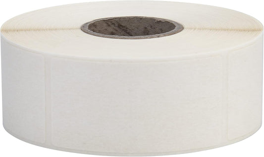 Blank White 1 x 2 Inch Dissolvable Labels for Food Rotation Prep roll of 500 (3 Rolls)