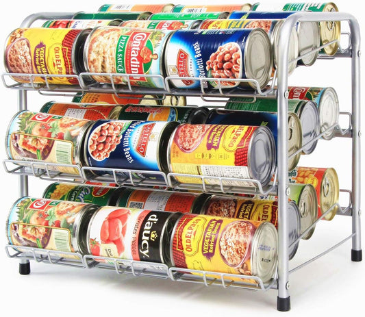 Can Organizer for Pantry, Can Rack Can Storage Dispenser for Canned Food (3 tiers)