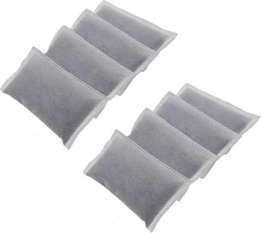 8 Pack Activated Charcoal Odor Absorbing Filter Refill Deodorizer