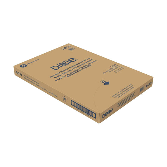 Dixie Grease-Proof Non-Stick Pan Liner by GP PRO ( ), White, LO10, 24.375'' Length x 16.375" Width, (Case of 1,000)