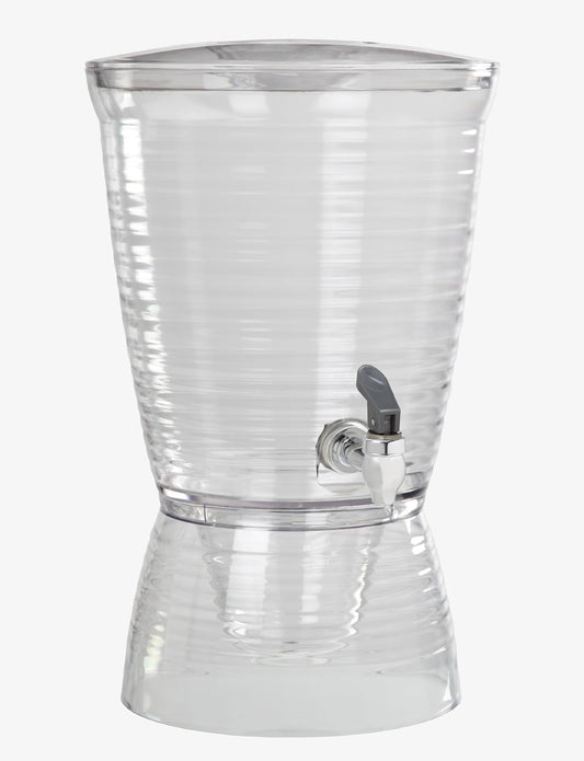 Bark Beverage Dispenser, 2.5 Gallon, Clear, (Pack of 1)