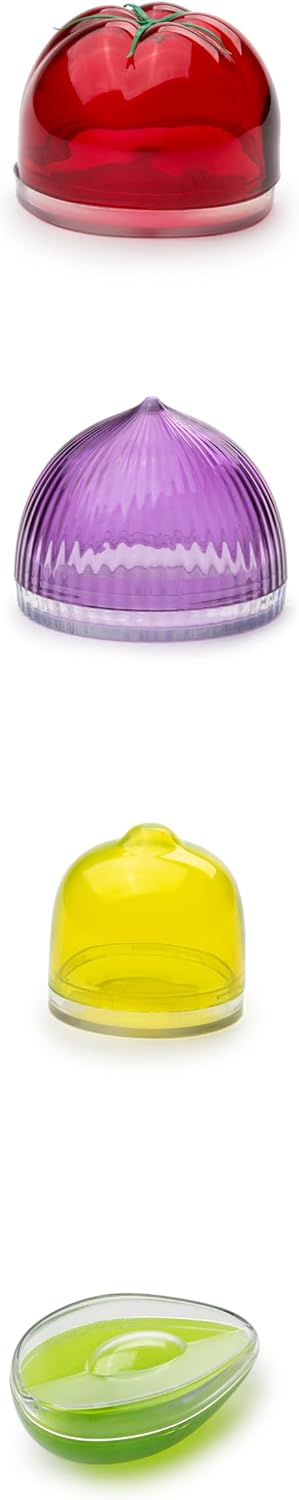 Lemon Save-A-Half, Set of 4, for Tomato, Onion, Lemon, Avocado