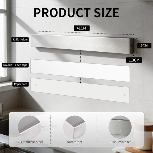 Magnetic Knife Holder for Wall, 16 Inch Knife Magnetic Strip