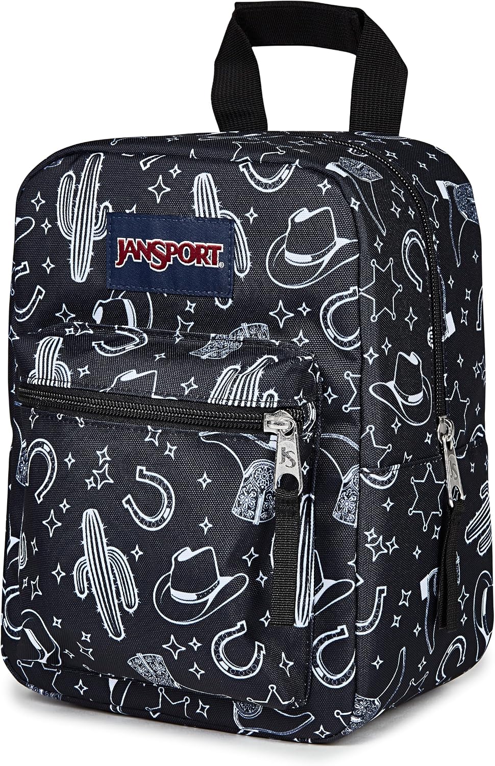 Big Break Insulated Lunch Bag - Small Soft-Sided Cooler Ideal for Class, Work, or Meal Prep, Black