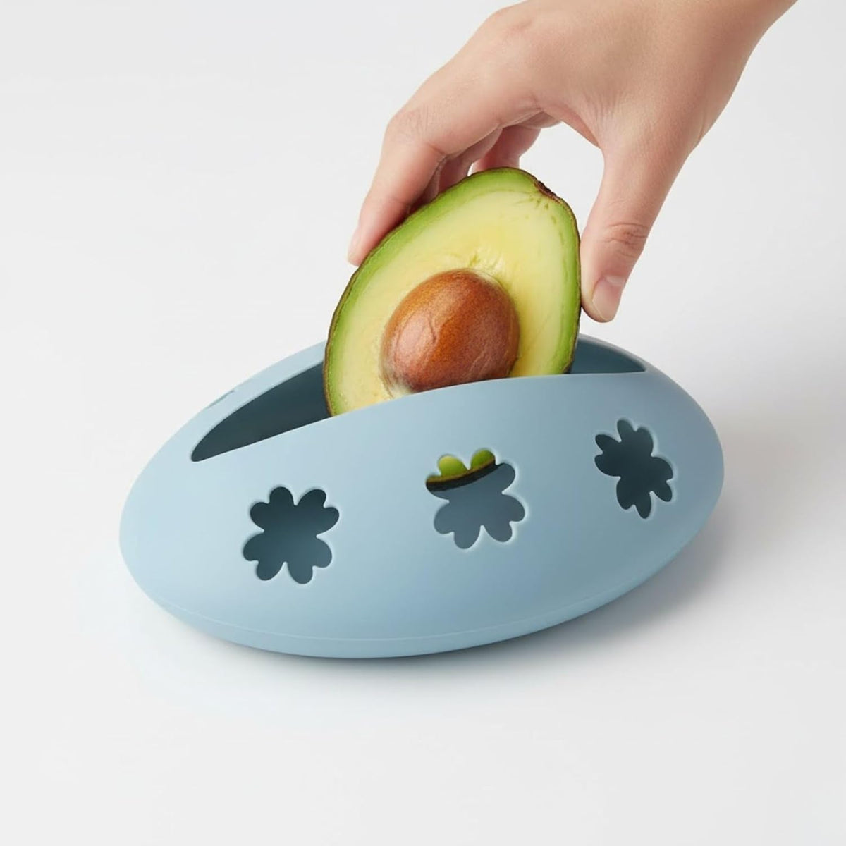 3 Pack Reusable Silicone Fruit Covers – Avocado Saver, Lemon Keeper & Onion Storage Cover for Fridge | BPA-Free Silicone Food Covers Produce Saver for Fruit Storage