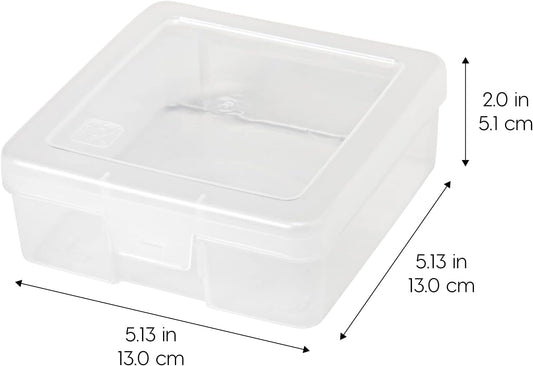 Clear Cases |Made in USA| Plastic Box Organizers - Small