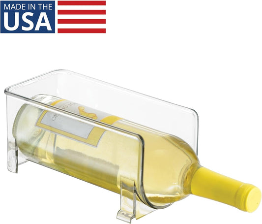 Stackable Bottle Holder, Clear | For Water or Wine Bottles