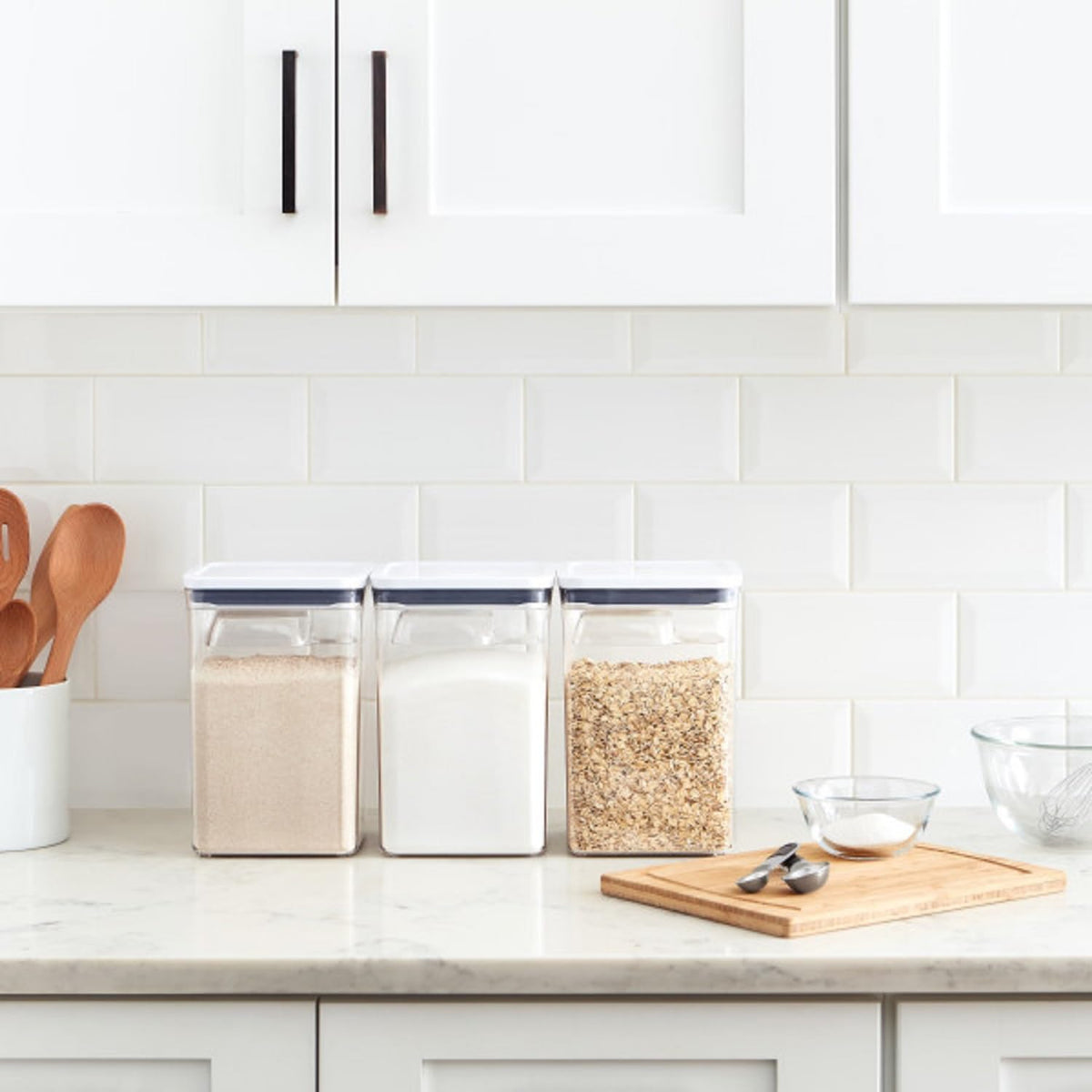 Good Grips POP Airtight Food Storage Containers for Pantry, 6-Piece Set