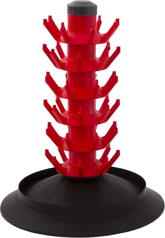 Screw Type Bottle Drainer/Drying Tree - 50 Bottles