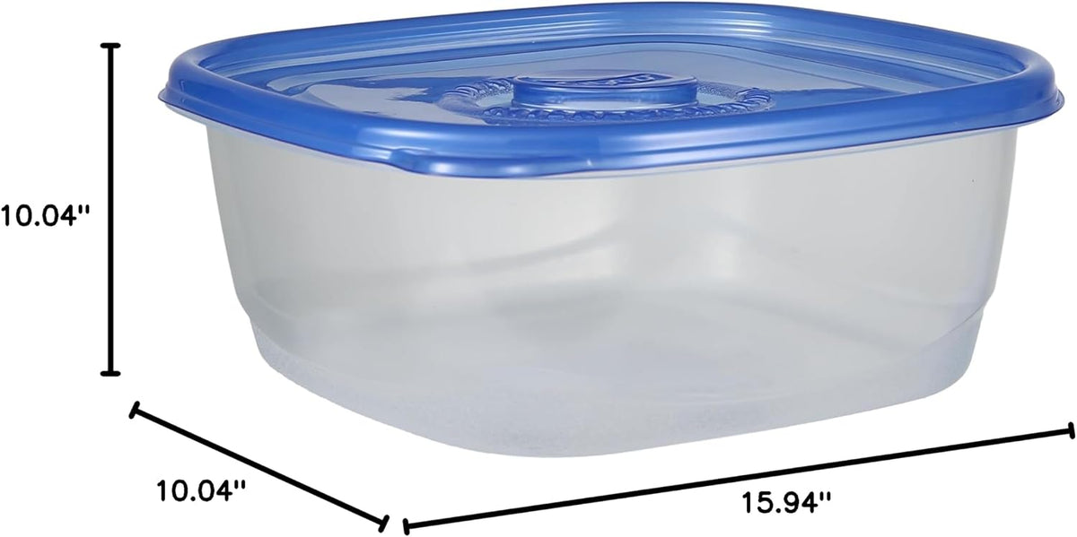 Glad GladWare Medium Rectangle Food Storage Containers, 24 Oz