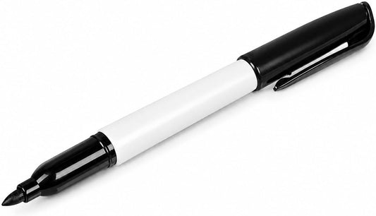 Permanent Freezer Markers (Black) - 5 Pack