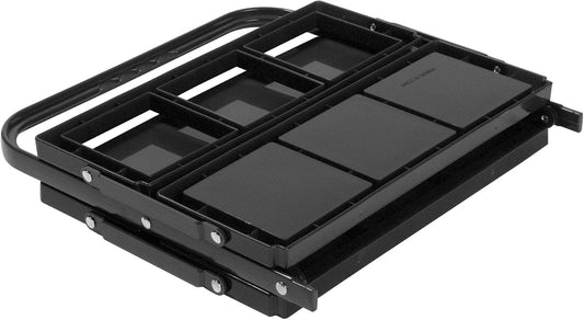 Collapsible Water Bottle Carrier Black, Standard