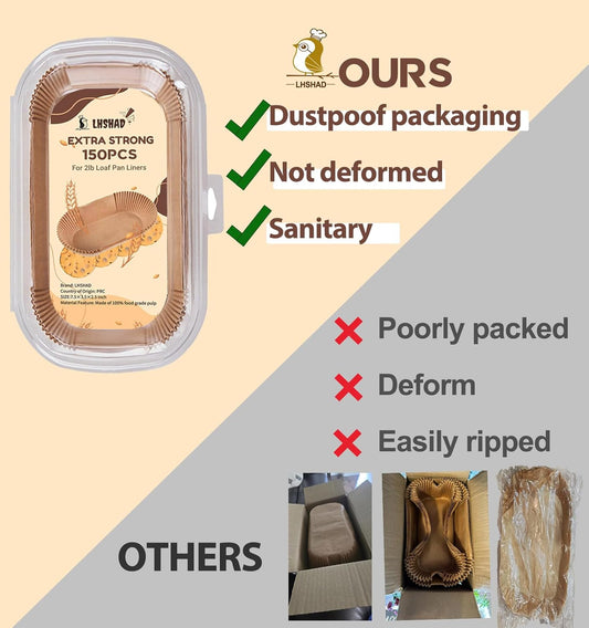 Loaf Pan Liners, Loaf Pan Liners for Baking Bread 9x5