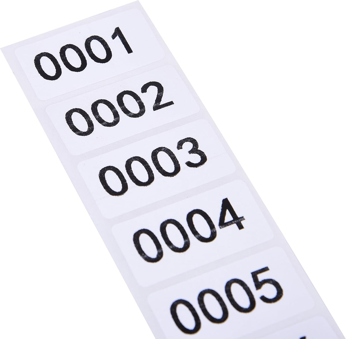 Inventory Labels - Consecutive Number Stickers 1-1000, Product Claiming, Moving Box Numbering 0.75" x 1.5" Size