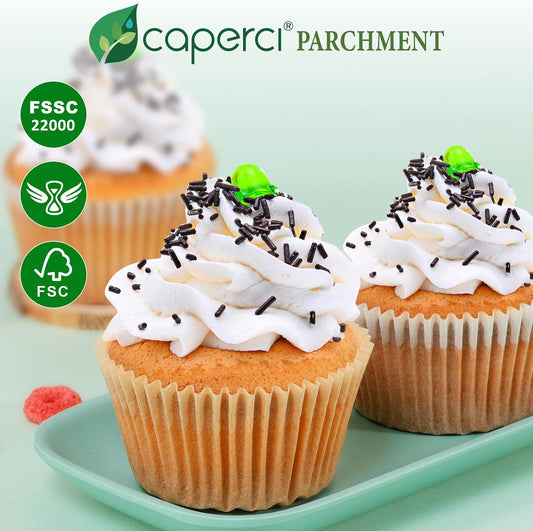 225pcs Parchment Cupcake Liners - Standard Muffin Cups for Baking