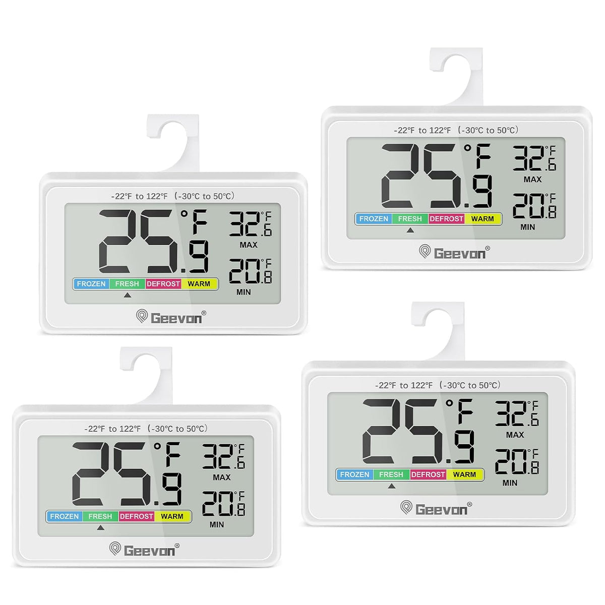 Small Digital Refrigerator Thermometer-IP65 Waterproof