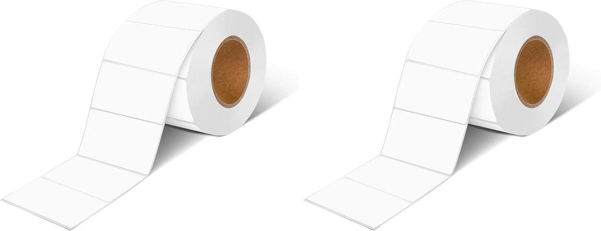 4" x 2" Premium Thermal Labels (1000/Roll) – Compatible with Direct Thermal Printers. Ideal for Shipping, Inventory Management, Barcode Systems, and FBA SKU Labeling