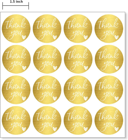 2 Inch Round Clear Seal Stickers,Transparent Envelope Mail Wafer Seal Self Adhesive Package Circle Label (1bag,288PCS)