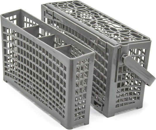 Universal Dishwasher Basket Replacement - 2 in 1 Utensil/Cutlery Basket