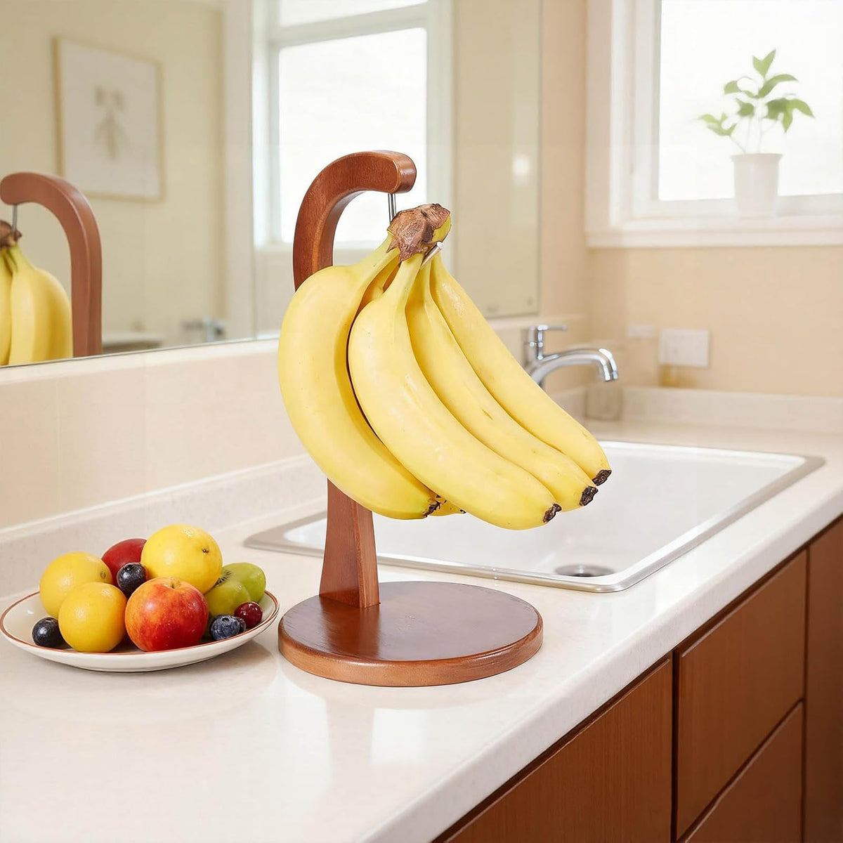Banana Holder Stand Wood- Bananas Hanger Stands Wooden