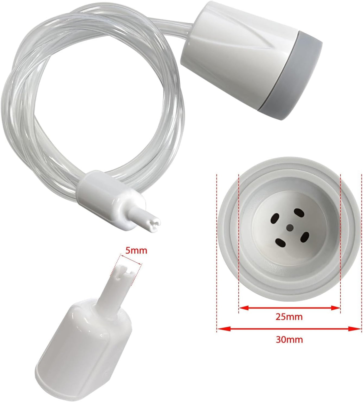 Compatible For SEATAO Sealing Machine, Adapter & Connector Hose For Vacuum Tanks And Canister Jars