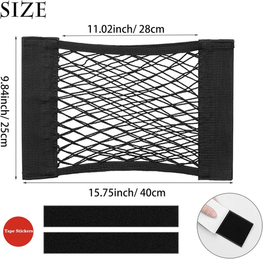 Plastic Bag Holder Mesh Storage Net Grocery Bag Holder Organizer Dispenser for Aluminum Foil, Trash Bag, Garbage Bag, Plastic Wrap, Shopping Bag Under Sink Cargo Organizers and Wall Mounted