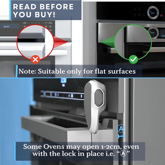 Oven Lock - Child Safety Door Lock, Appliance Baby Proofing