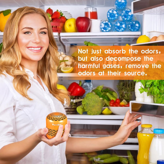 Refrigerator Deodorizer, Long-Lasting Fridge Odor Eliminator