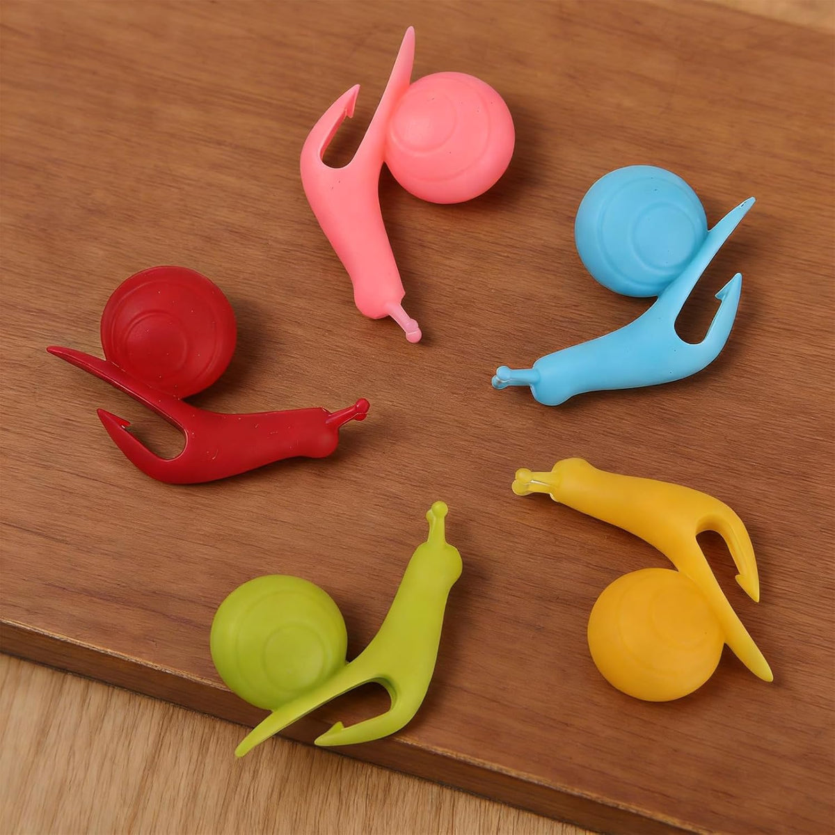 Snail Tea Bag Holders (10-Pack) for Mugs