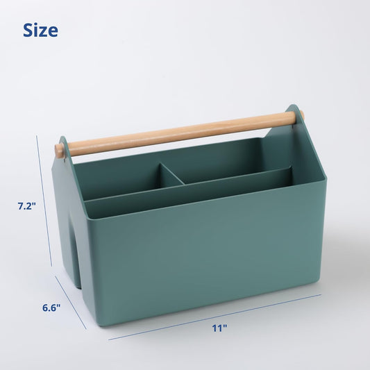 Storage Basket, Large 10.5L, Grey, Made in Korea | Portable. Spacious Storage Bin. Everyday Organization.