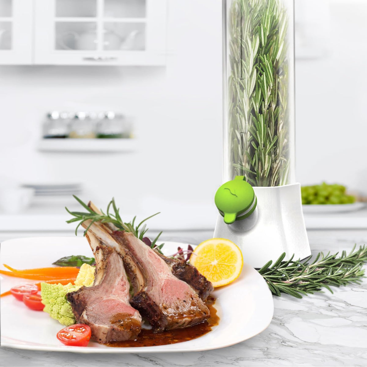 Herb Savor Eco, White/Green