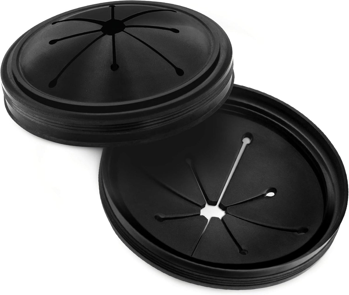 Garbage Disposal Splash Guard Collar Sink Baffle, Food Waste Disposer Parts Accessories, 3-1/8 Inch Multi-function Drain Plugs for Garbage Disposals