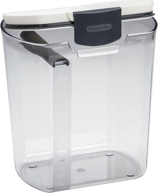 ProKeeper Flour Storage Container with Airtight Lid, 4-Quart Capacity | Includes Leveling Bar for Mess-Free Measuring, BPA-Free and Dishwasher Safe