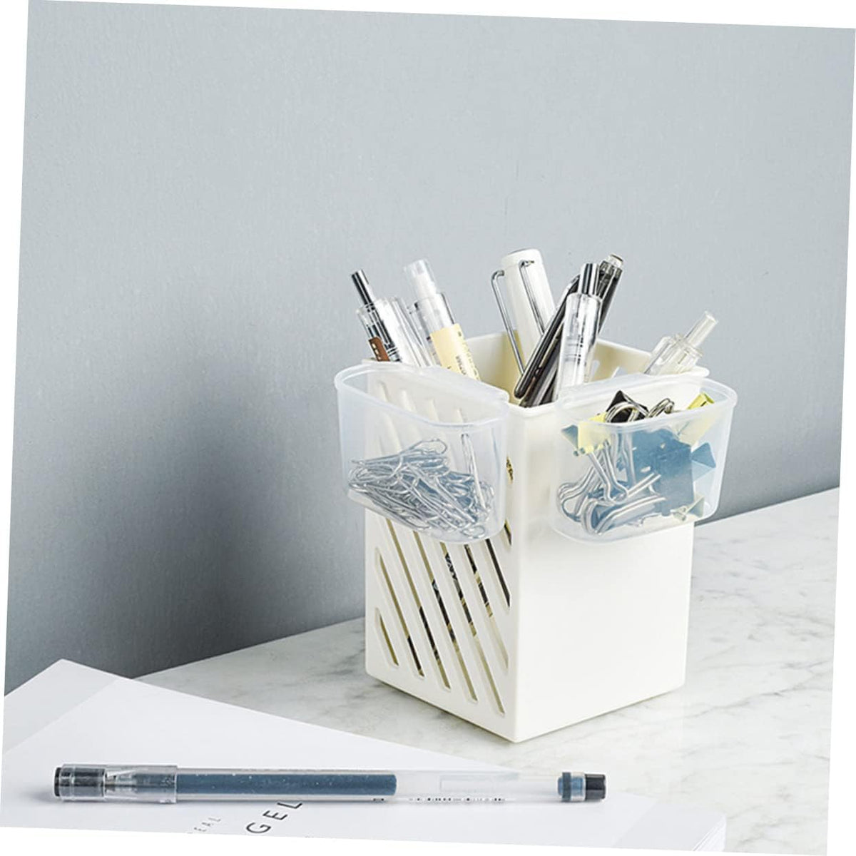 4-pack Fridge Side Door Box Hanging Sauce Bag Holder Refrigerator Condiment Organizer Mini Storage Container for Fridge Door Space-Saving Kitchen Storage Accessory